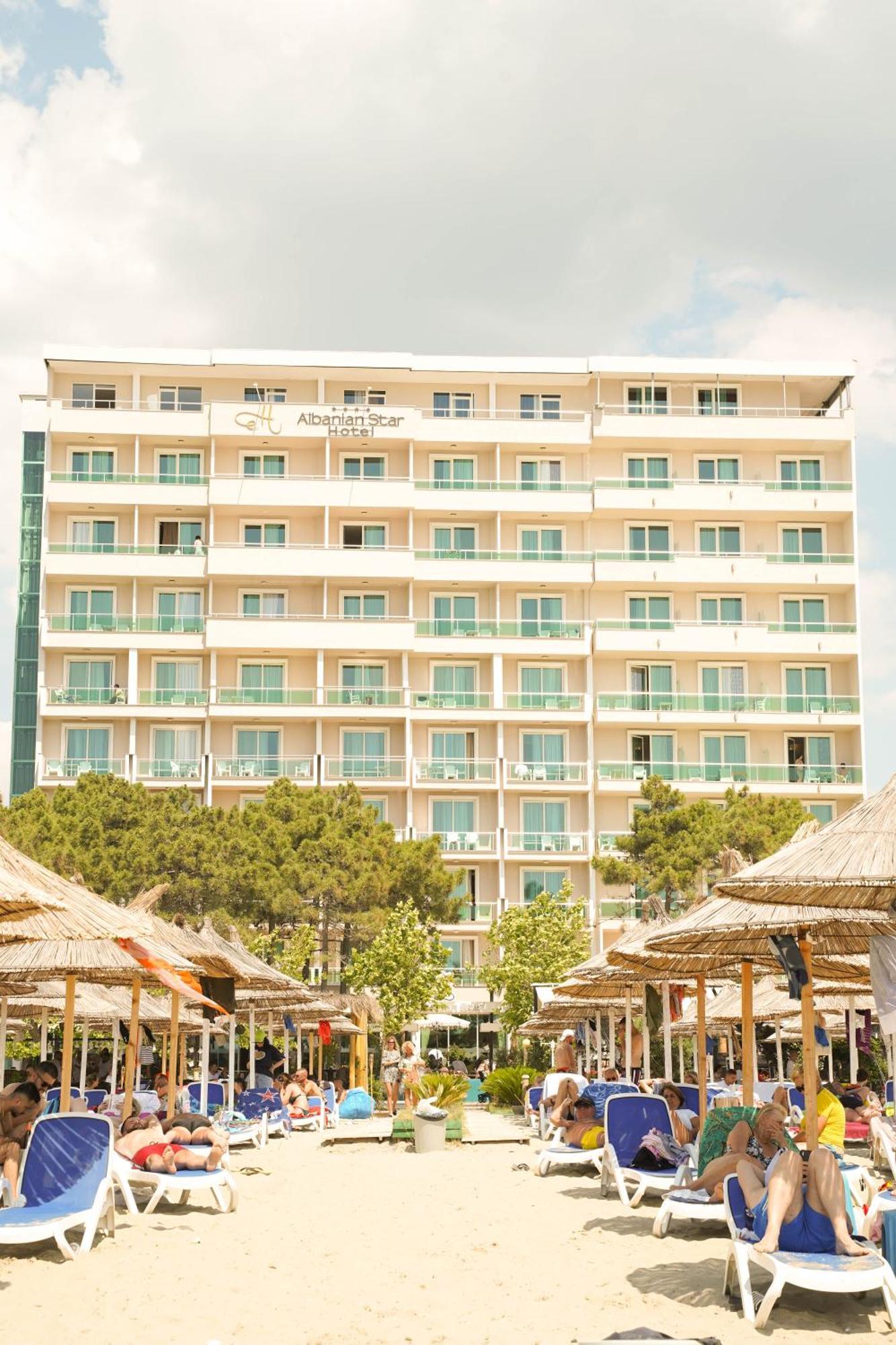 Albanian Star Hotel Durrës Kültér fotó